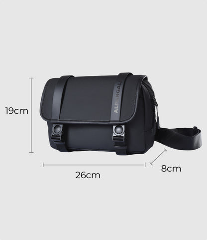 Men's Black Crossbody Bag