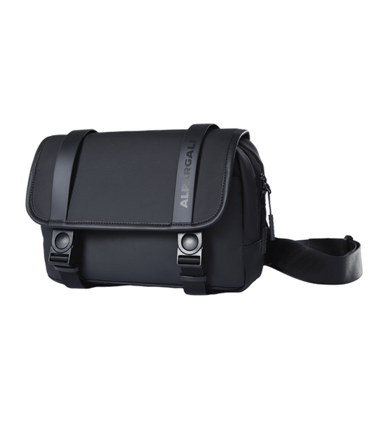 Men's Black Crossbody Bag